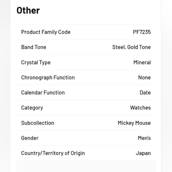 VINTAGE INVICTIA LIMITED EDITION MENS MICKEY MOUSE GOLD WATCH QUARTZ MOVEMENT. - Picture 12 of 16